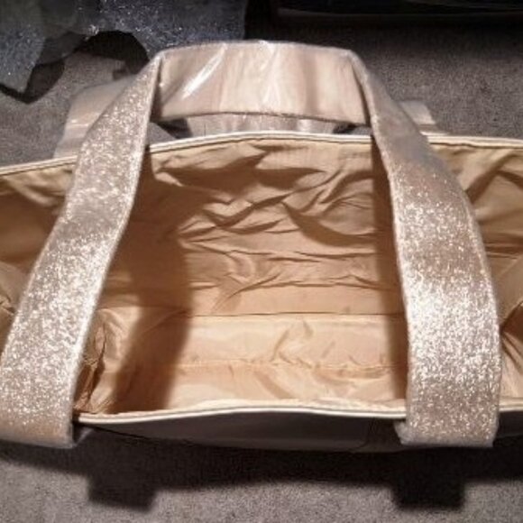 Jimmy Choo Large Gold Tote - Picture 2 of 16